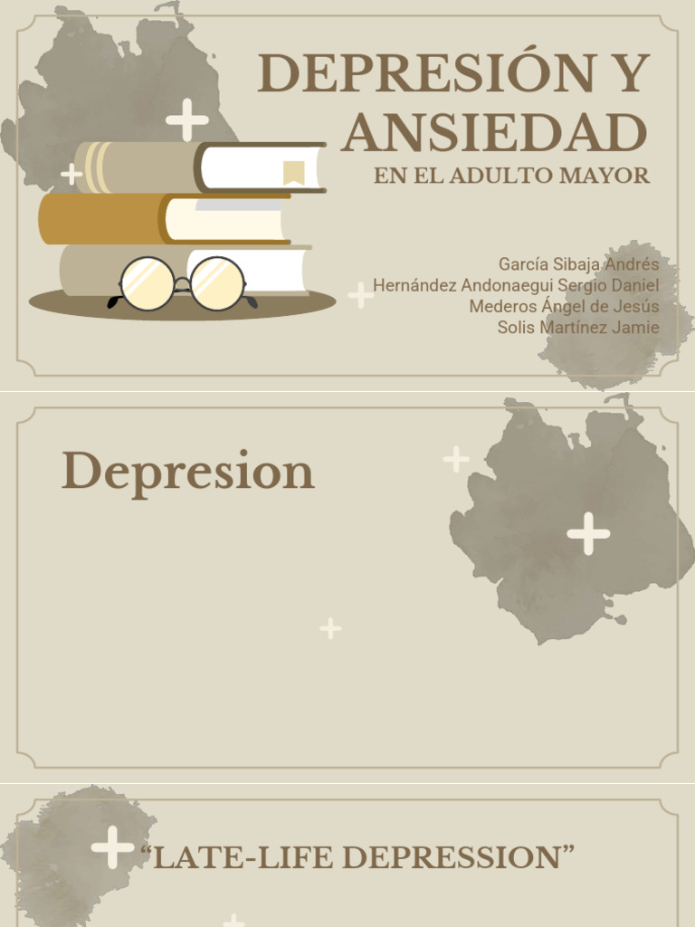 Depresión y Ansiedad en Adultos Mayores | PDF | Depresión (estado de ...