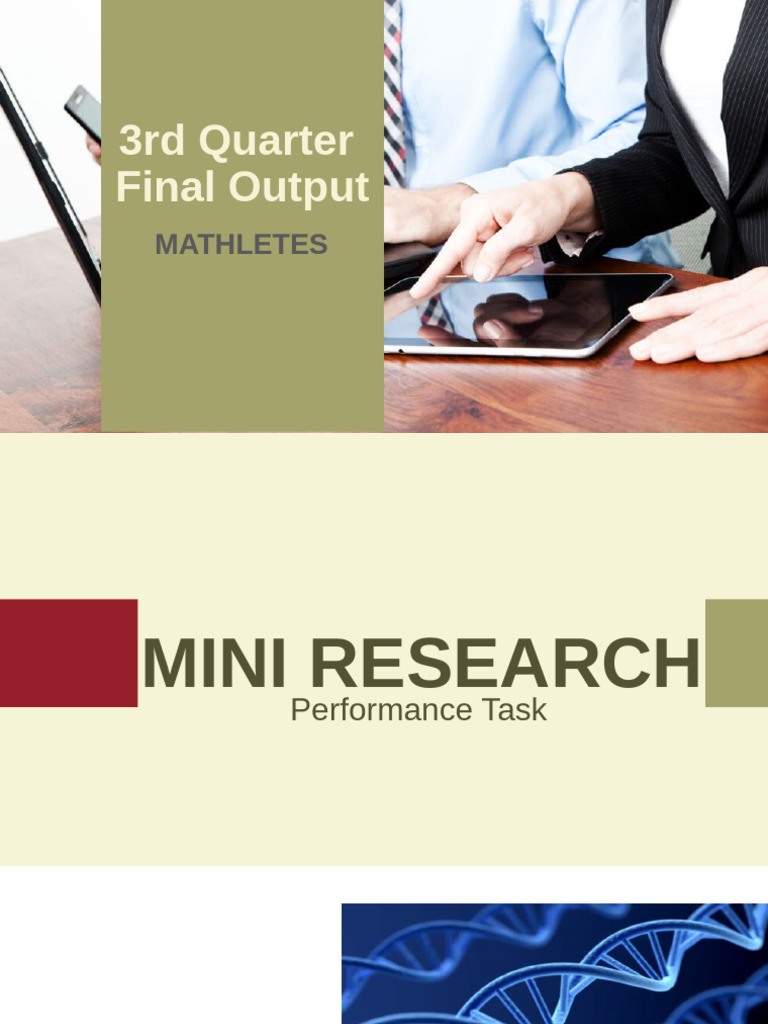 3rd Quarter Mathletes | PDF