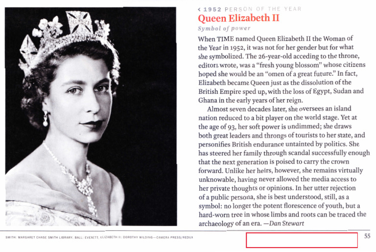 Queen Elizabeth II: A Symbol of Endurance | PDF