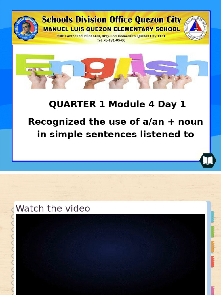 Using A and An in Sentences | PDF | Linguistic Morphology | Languages