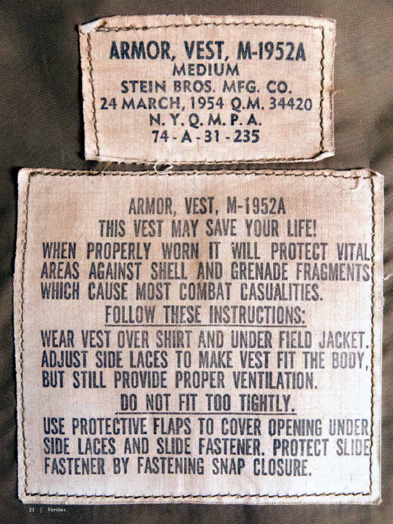 Evolution of U.S. Army Body Armor | PDF | Military Science | Military ...