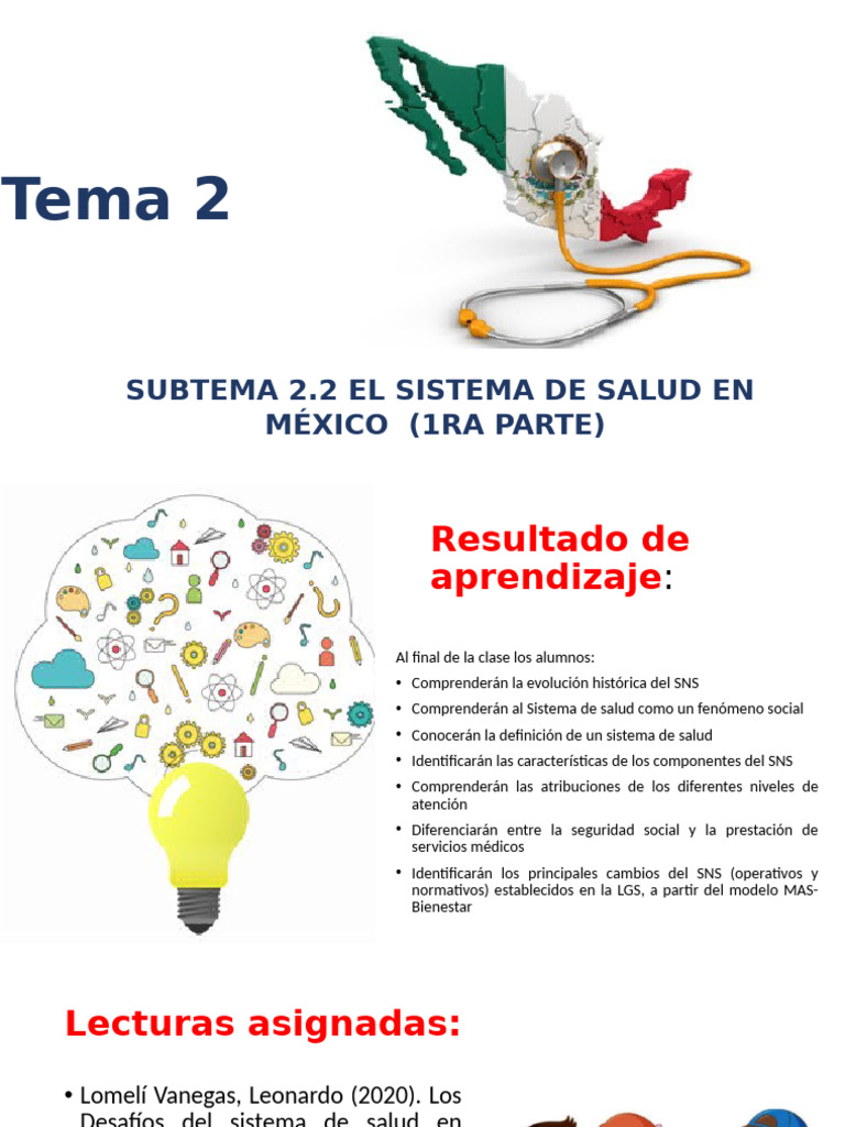 Sistema de Salud en México: Evolución y Estructura | PDF | Cuidado de ...