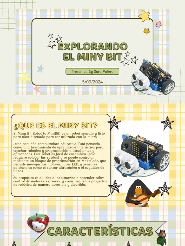 Explorando El Miny Bit | PDF | Robot | Robótica