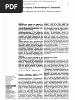 Download Brain Atrophy in Fronto-temporal Dementia by Jilani Aq SN83318103 doc pdf