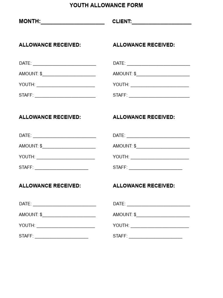 Youth Allowance Form | PDF