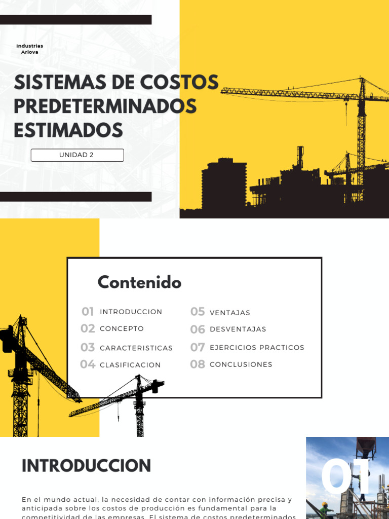 Sistema de Costos Predeterminados Estimados | PDF | Presupuesto ...