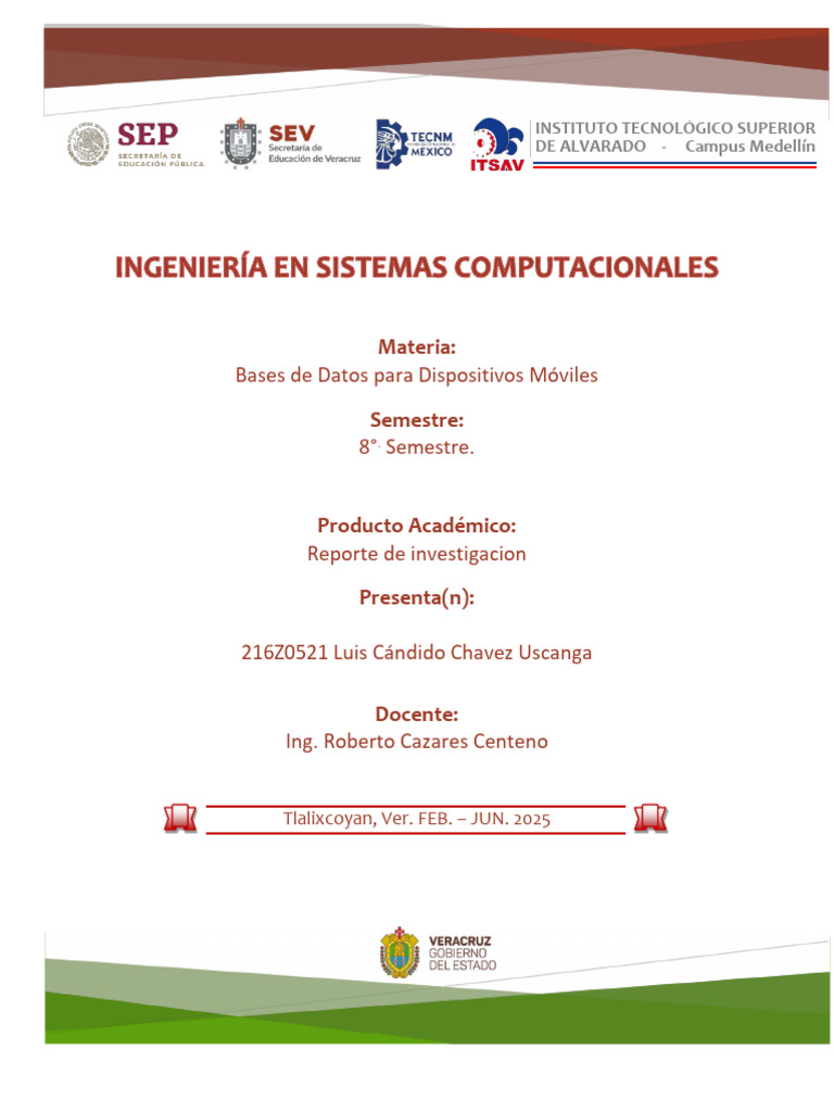 BDDM U2t1 Lccu | PDF | Bases de datos | Software de la aplicacion
