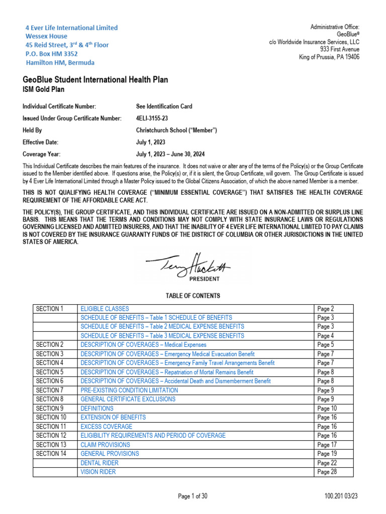 Coverage and Benefits | PDF | Vaccines | Hospital