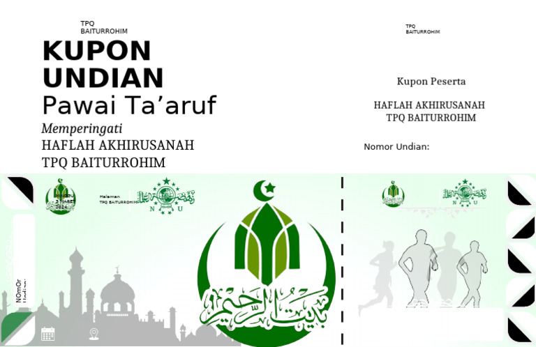 Kupon Undian Pawai Ta'Aruf | PDF