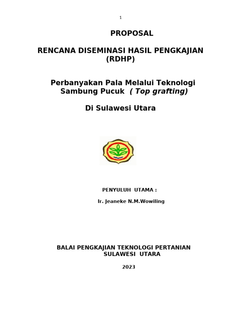 PROPOSAL 2023 | PDF