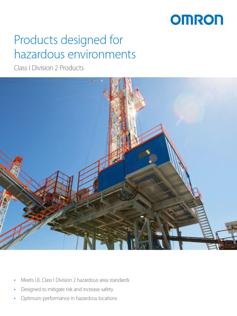 Canadian Class I Div 2 Proximity Sensors | PDF | Manufactured Goods