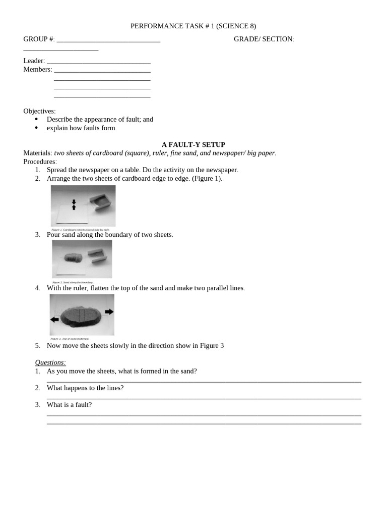 Understanding Faults in Science 8 | PDF