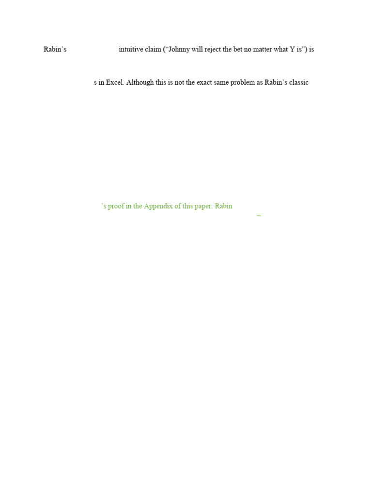 The John Problem (A Simplified Johnny Problem) | PDF | Risk Aversion ...