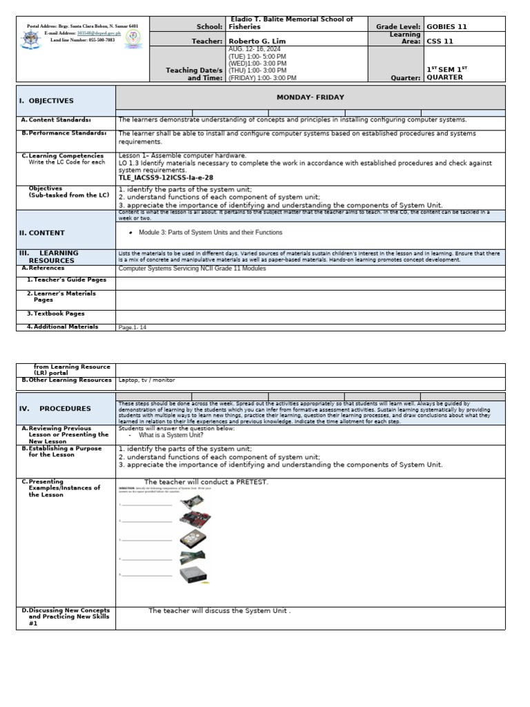 DLL Week 3 Module 3 CSS | PDF | Learning | Intelligence