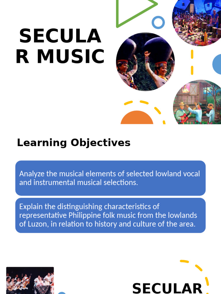 1Q - Music7 - Secular Music | PDF | Musicology | Performing Arts