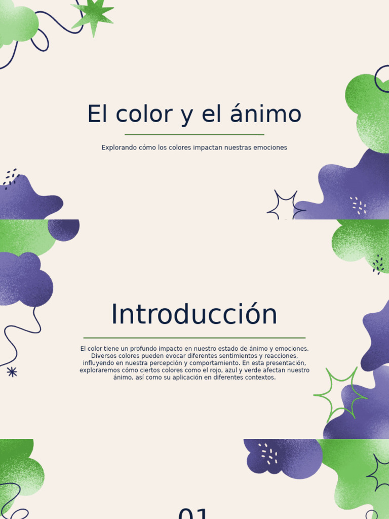 El Color y El Ánimo | PDF | Las emociones | Color