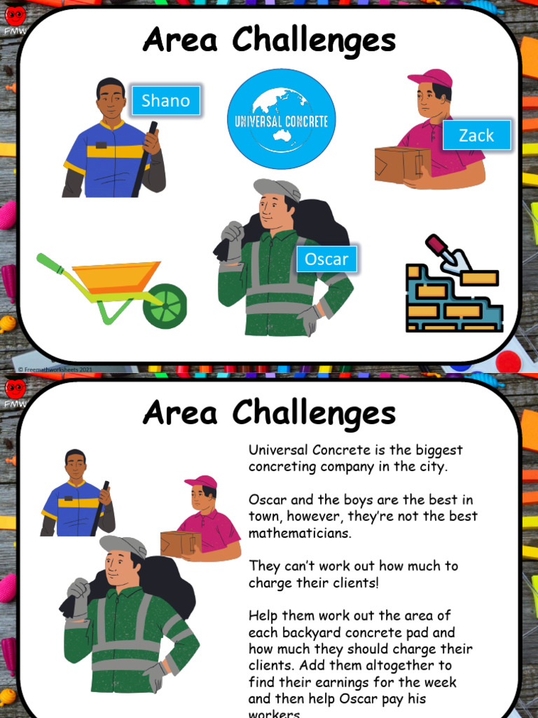 Area Challenges Area Challenges: Shano Zack | PDF