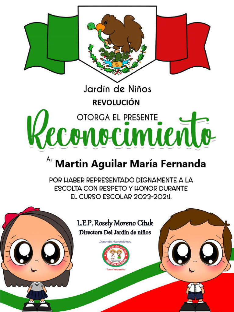 Reconocimiento Escolta 3a Pdf 
