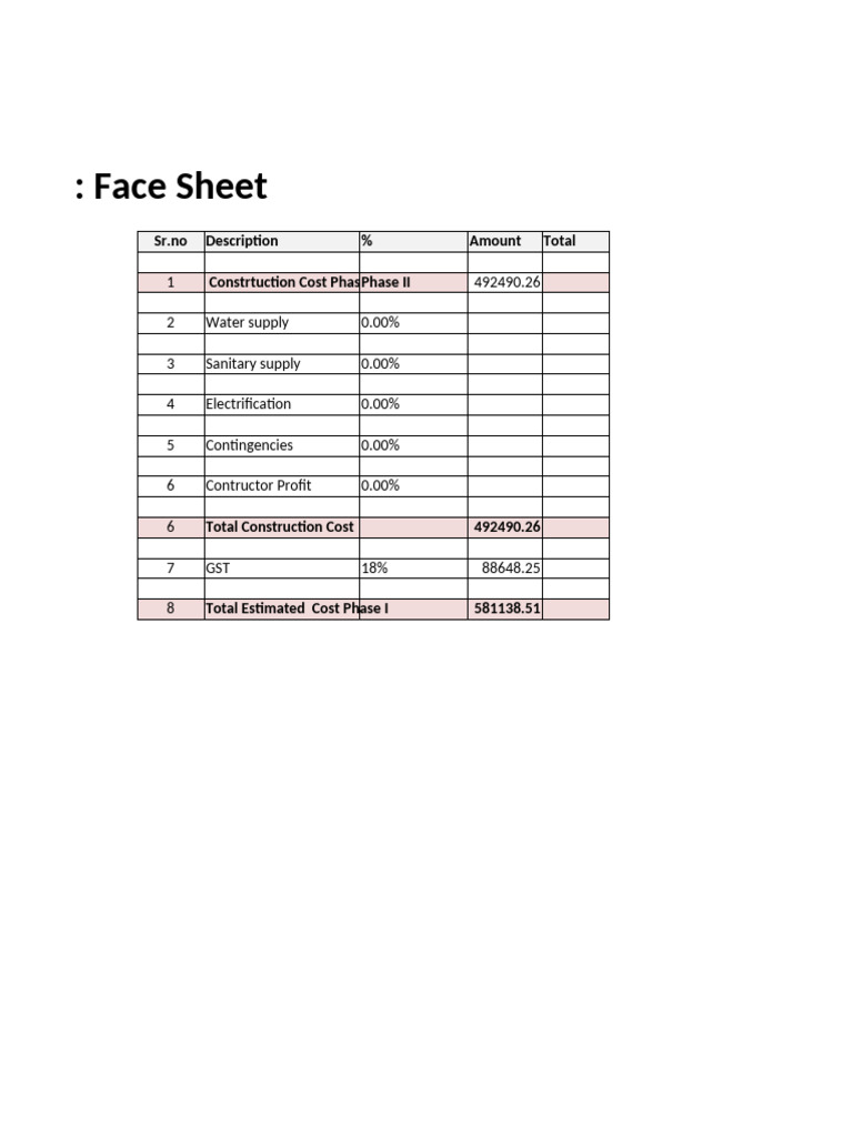 Arshad QSV Excel Sheet | PDF | Concrete | Cement