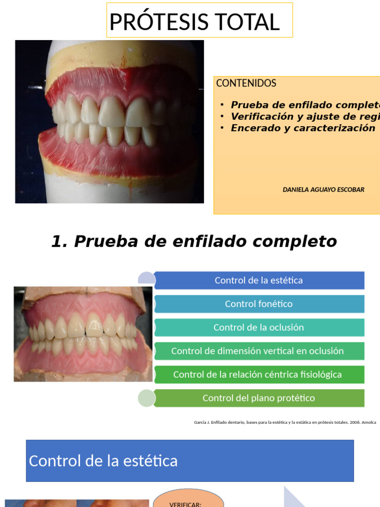 Protocolo de Prueba de Enfilado Dental | PDF | Ramas de Odontología ...