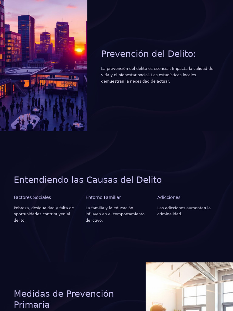 Estrategias Efectivas De Prevención Del Delito Pdf Prevención Del
