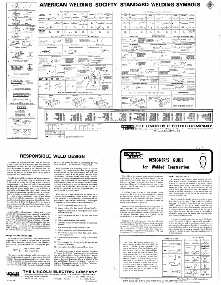 Weld Symbols | PDF