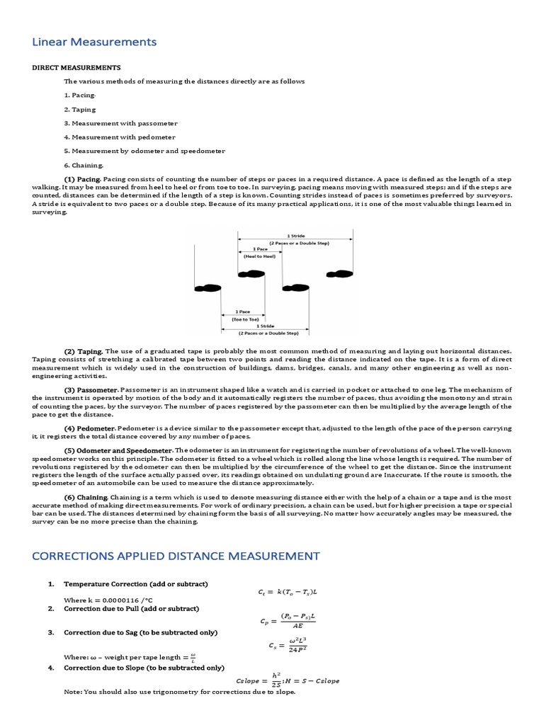 Fundamentals of Surveying - 2 | PDF | Surveying | Measurement