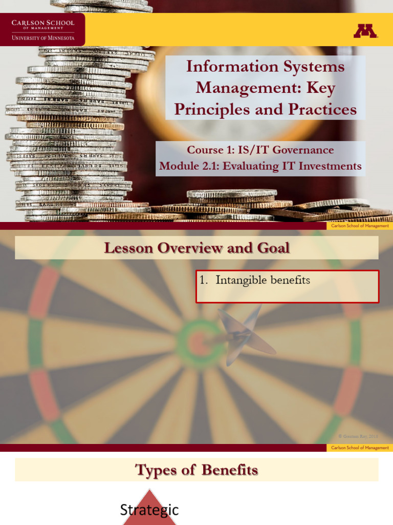 MsoshJpYEeiCFAoXwxSw6A - IS IT Governance - Module 2.1 4 - Evaluating ...