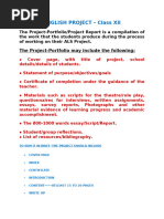 English Project Topics for Students | PDF