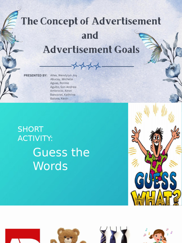 Understanding Advertising Fundamentals | PDF | Advertising | Brand