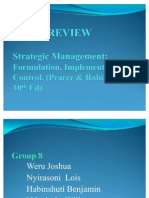 Strategic Management(1 4)