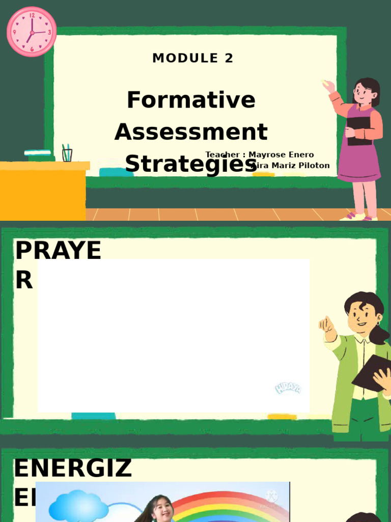 Formative Assessment Strategies for Educators | PDF | Educational ...