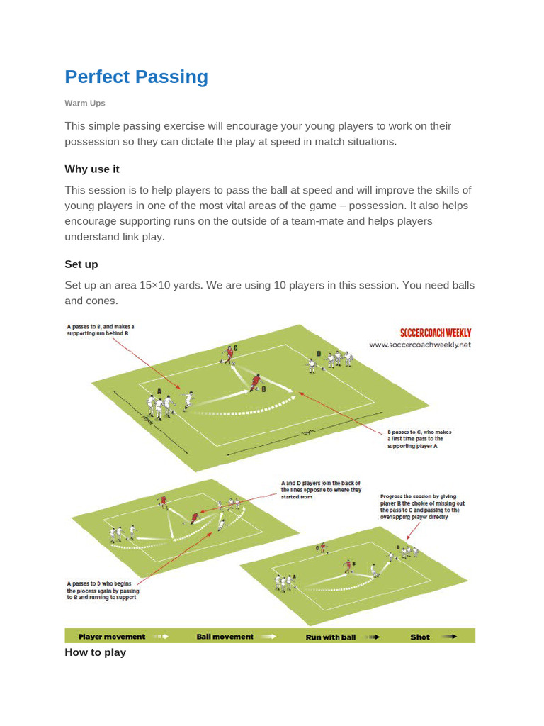 Perfect Passing | PDF | Team Sports | Sports