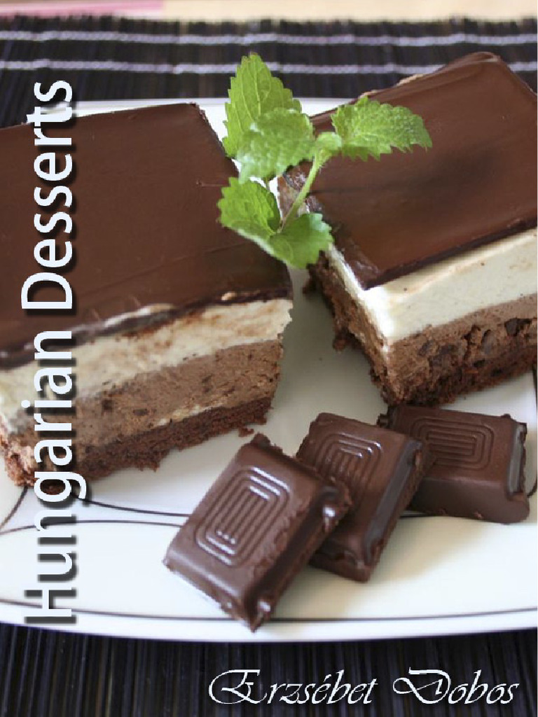 Classic Hungarian Dessert Recipes | PDF | Custard | Cakes
