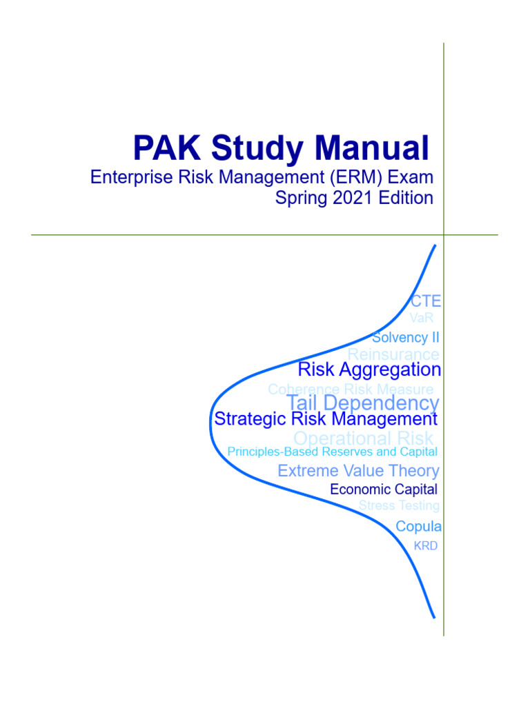 PAK_Study_Manual_ERM_Sample | PDF | Risk | Matrix (Mathematics)