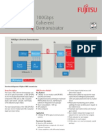 C62 - Fujitsu 100Gbps Coherent Demonstrator