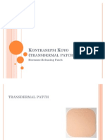 Kontrasepsi Koyo (Transdermal Patch)