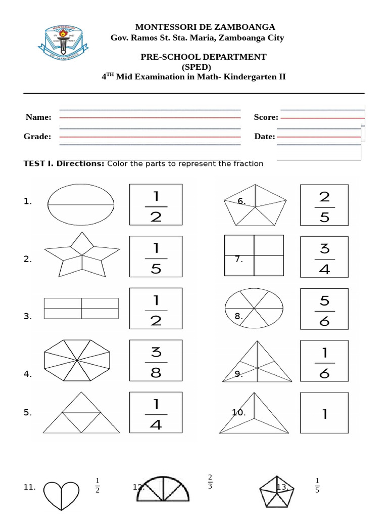 4th MID QRTR in MATH | PDF