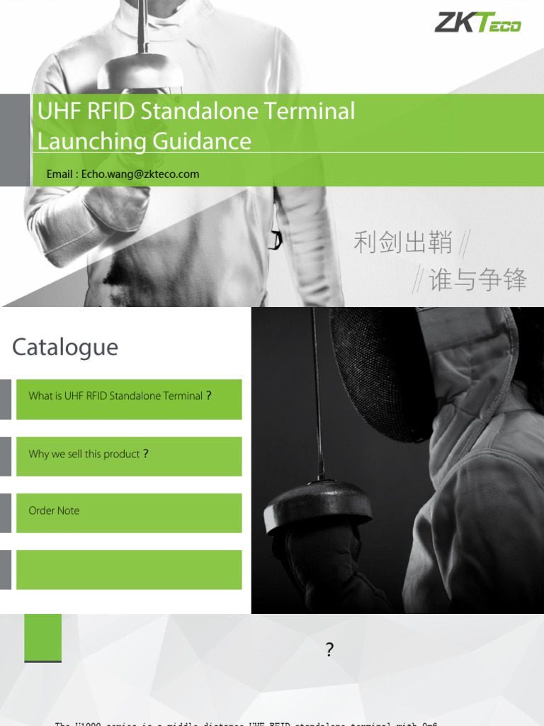 UHF RFID Standalone Terminal Guide | PDF | Radio Frequency ...