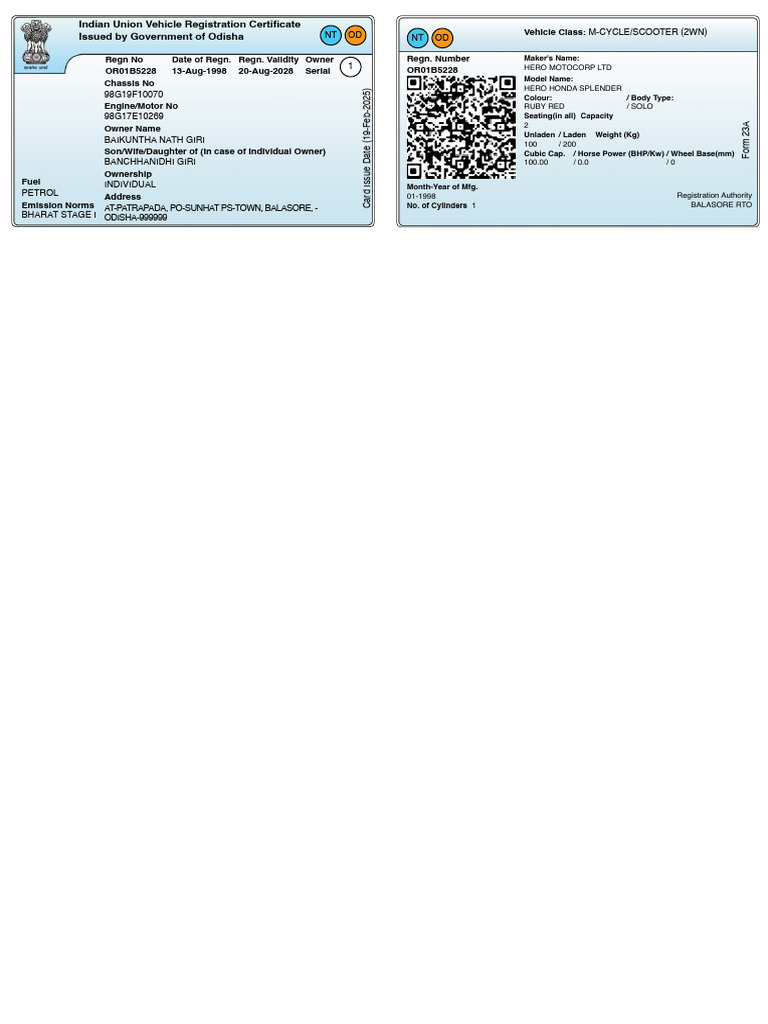 Vahan - Parivahan.gov - in Vahanservice Vahan Ui Onlineservice Form ...