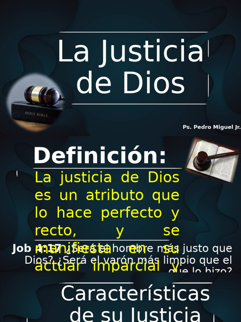 05 La Justicia de Dios | PDF
