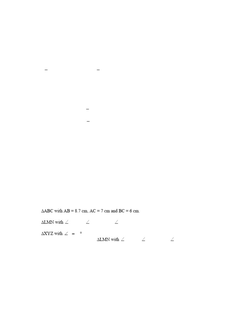 Class 6 Math Worksheet on Shapes | PDF | Triangle | Euclid