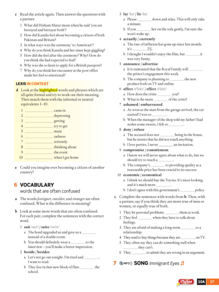 Commonly Confused Words | PDF