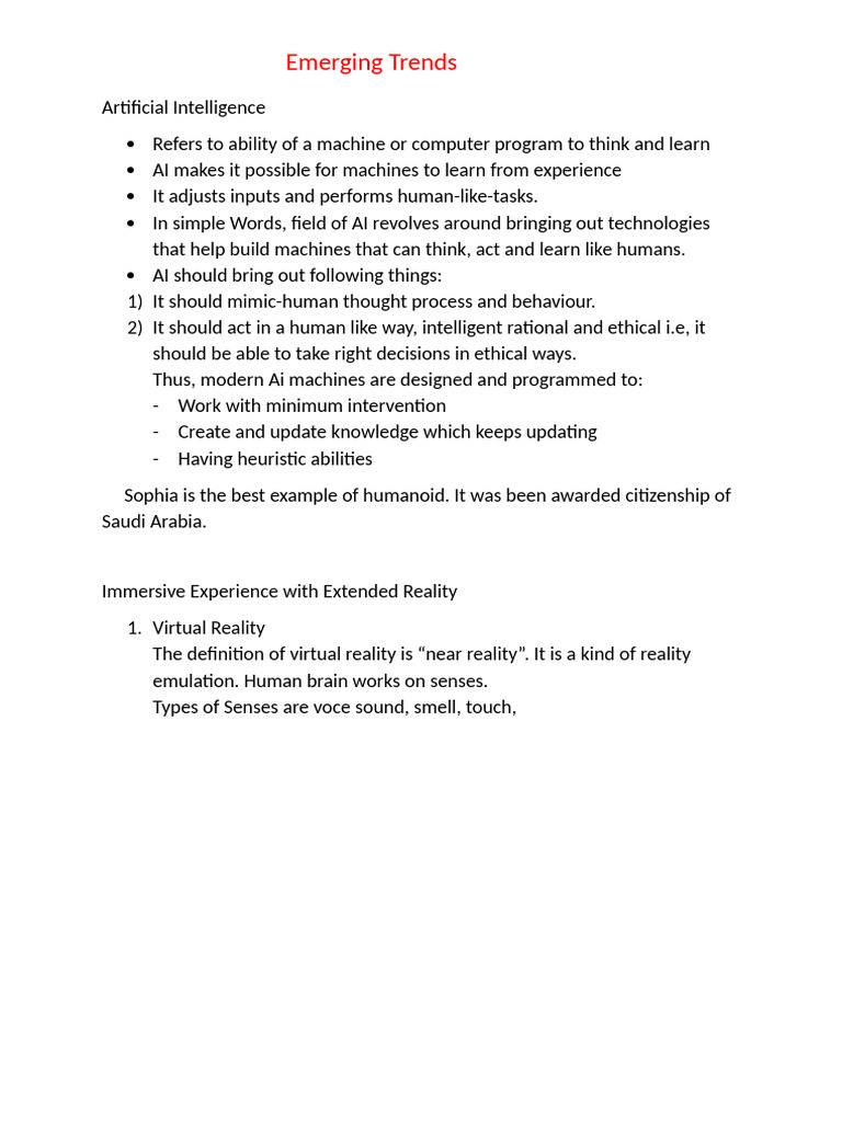 Emerging Trends IP | PDF