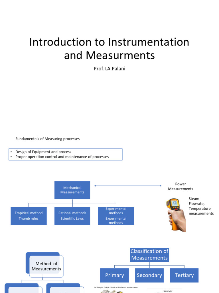Introduction to Instrumentation Basics | PDF | Instrumentation ...