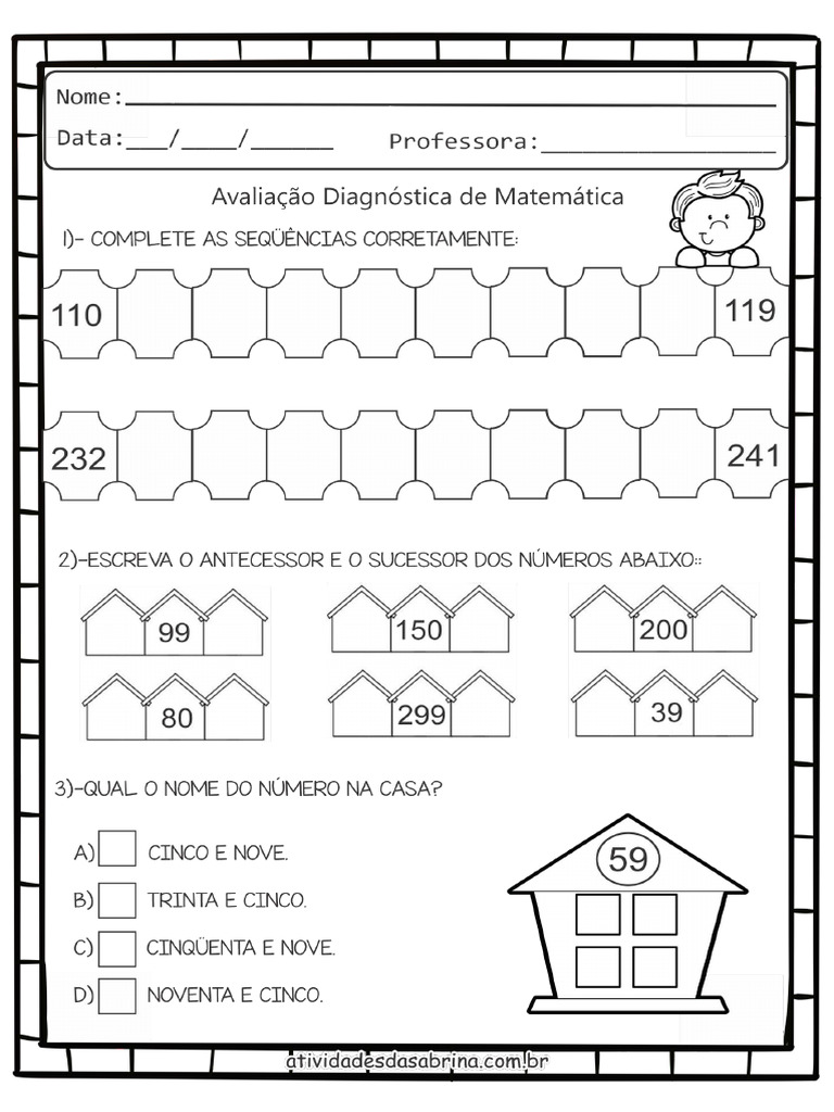 Avaliacao Diagnostica de Matematica 3 Ano - 051229.pdf - 20250224 ...