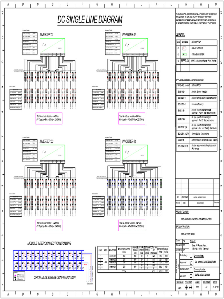 SVPL Solar PV Power Plant Overview | PDF | Photovoltaics | Power (Physics)