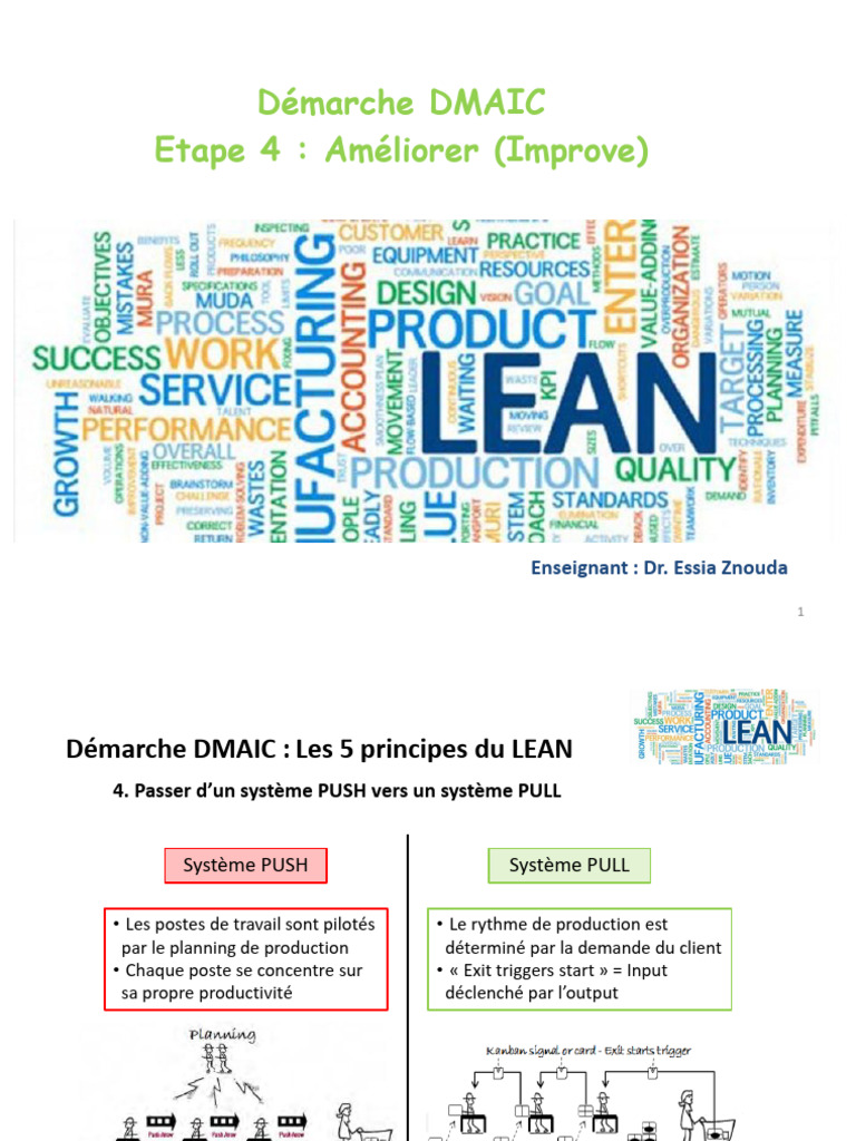 Transition vers un système PULL efficace | PDF | Lean (production)