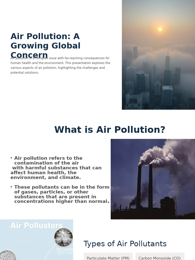 Air Pollution: Causes, Effects, Solutions | PDF | Air Pollution ...