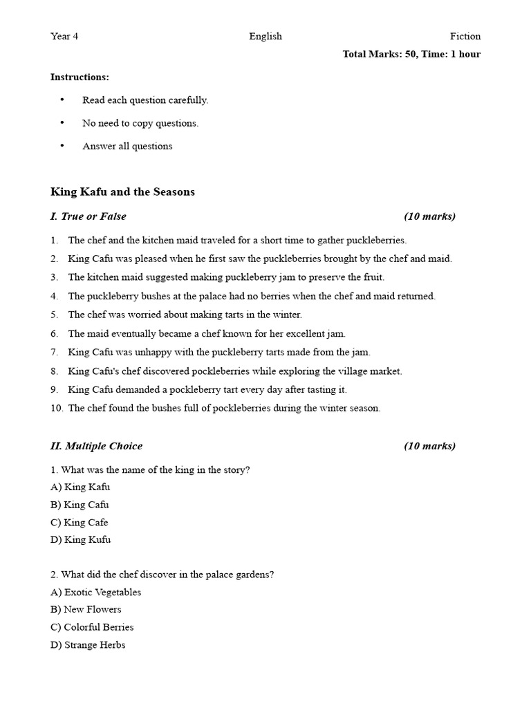 King Kafu and Puckleberry Tarts | PDF | Fruit Preserves | Berry